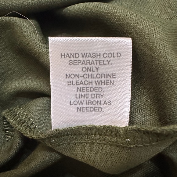 Dressbarn Ruffle Tiered Midi Dress Womens 6 Green Whimsigoth Fairycore Garden - Picture 11 of 13